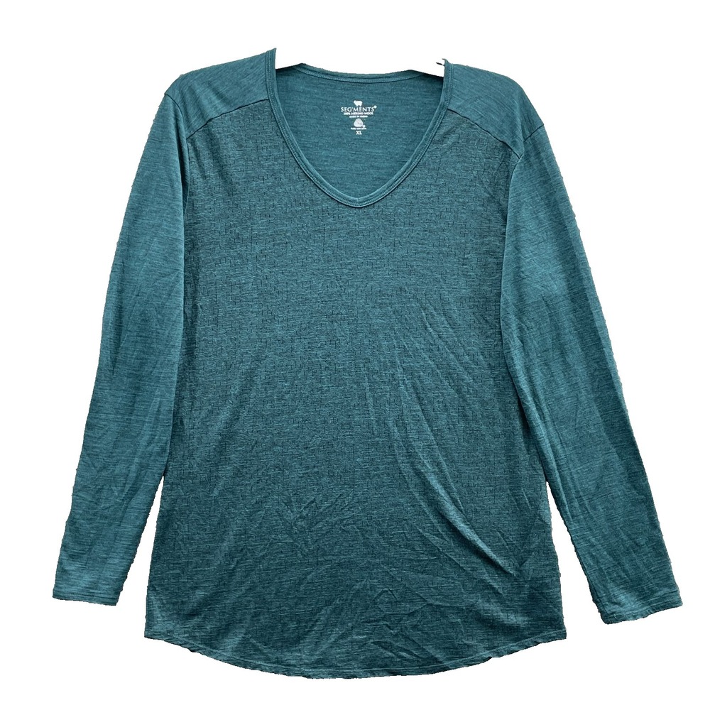 Seg'ments‎ Marino Wool Base Layer Women's XL Thermal Performance Ski Hike Winter